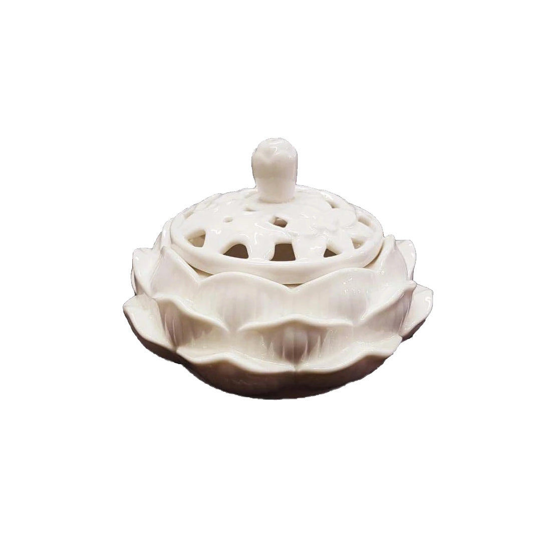 Quemador de Resina Ceramica Flor de loto