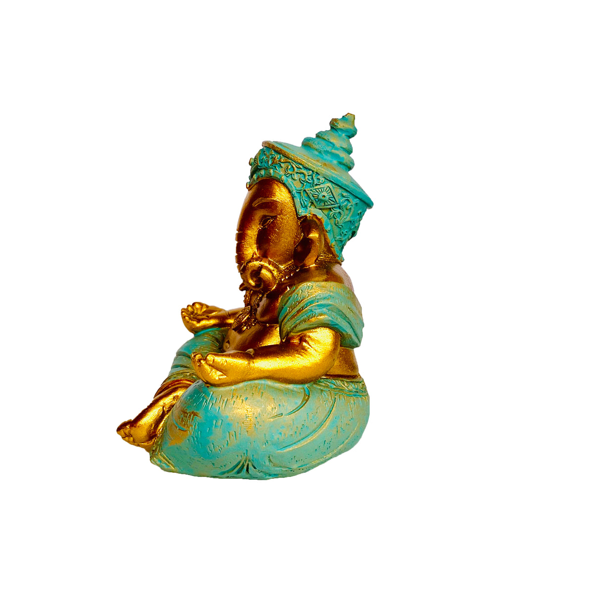 Adorno Ganesh Blue&Gold