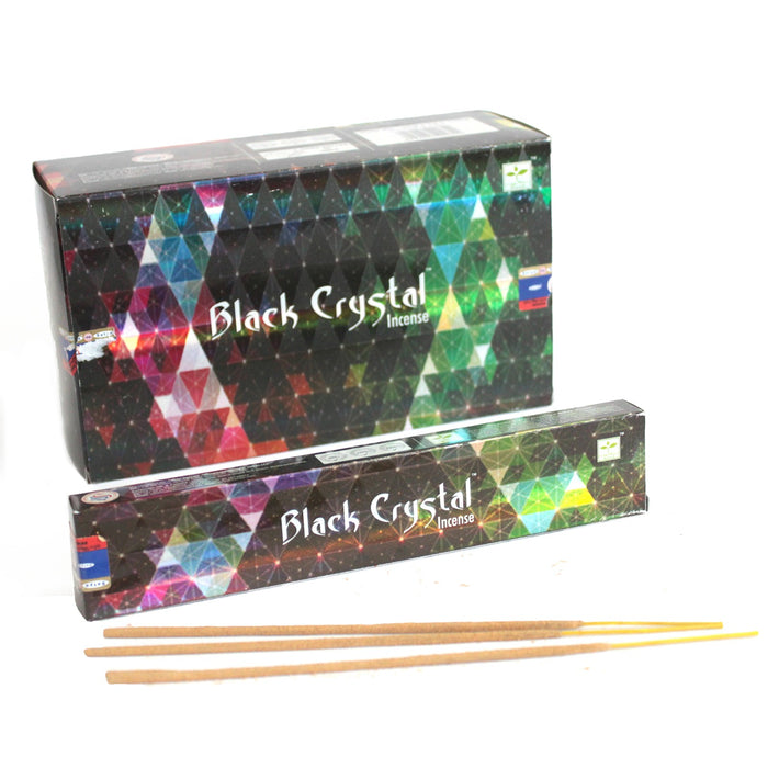 Incienso Natural Black Crystal - Satya