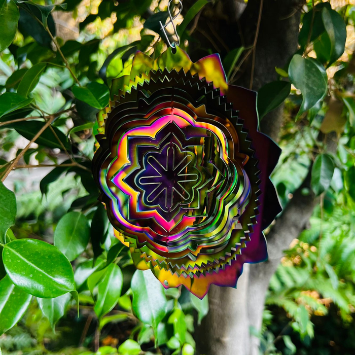 Anillo de Viento - Mandala Multicolor