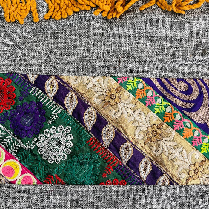 Bolso Crochet - Diseño Gris