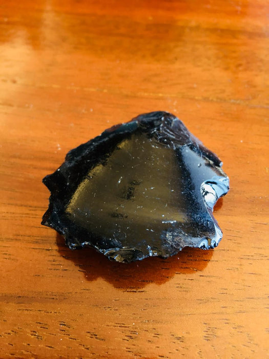 Piedra Natural Obsidiana Negra