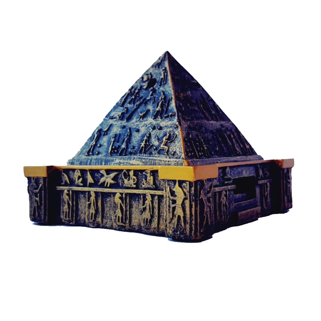 Porta Incienso de Cono y Quemador de Resina Piramide