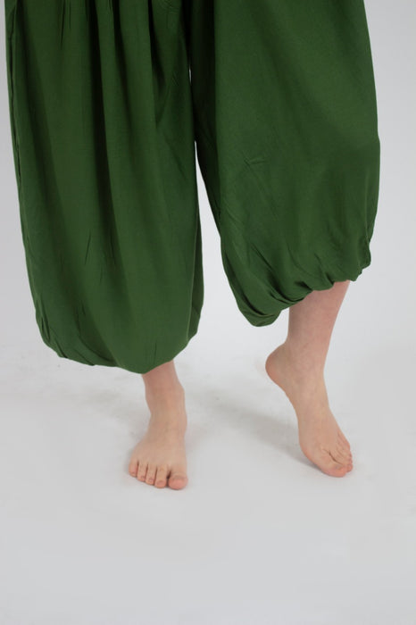 Pantalon Bombacho Verde