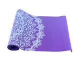 Mat de Yoga Morado Diseño Sunflower