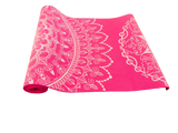 Mat de Yoga Rosado Diseño Mandala
