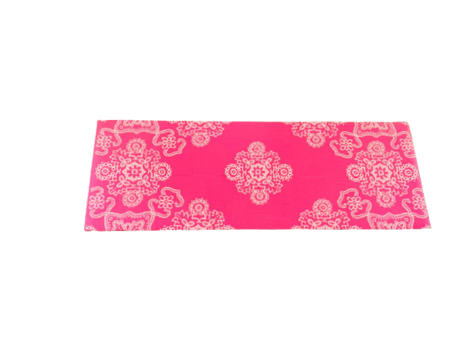 Mat de Yoga Rosado Diseño Floral