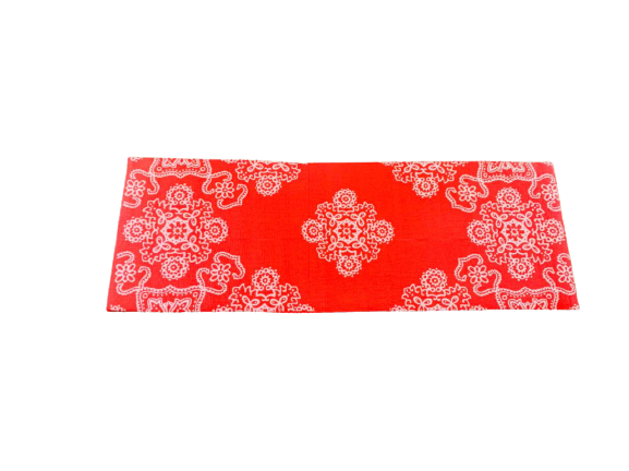 Mat de Yoga Rojo Diseño Floral