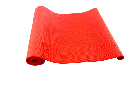 Mat de Yoga Rojo Lisa