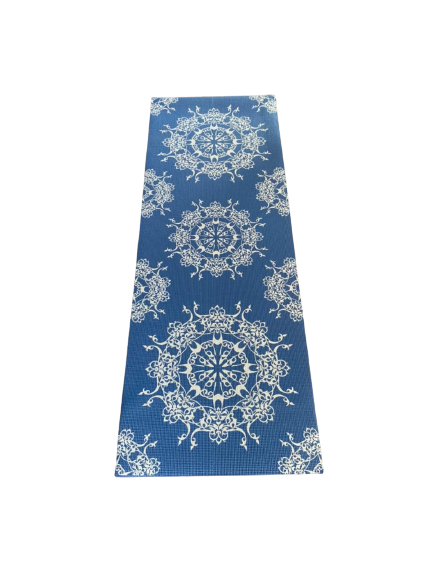 Mat de Yoga Azul Diseño Royal