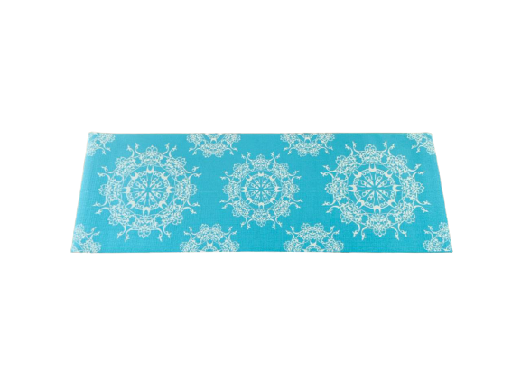 Mat de Yoga Celeste Diseño Royal