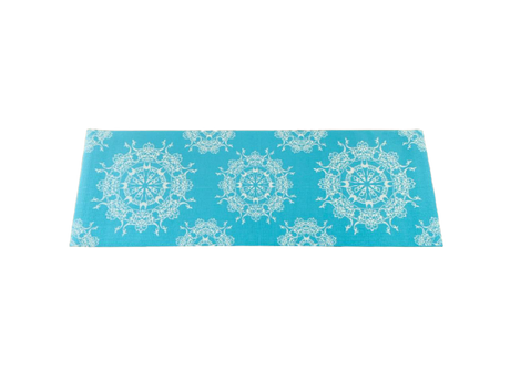 Mat de Yoga Celeste Diseño Royal