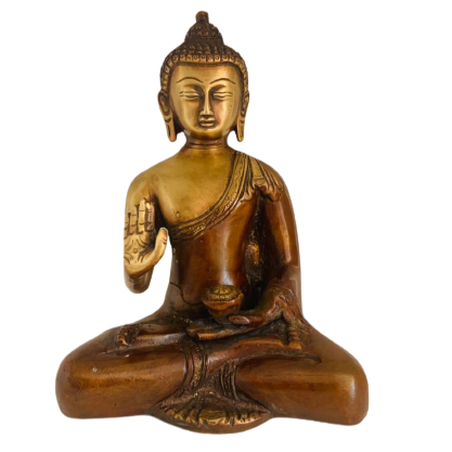 Figura Bronce Buddha Siddharta Mediana