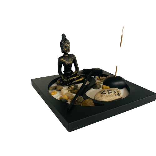 Jardin Zen Budda Ying Yang