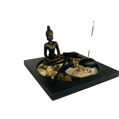 Jardin Zen Budda Ying Yang