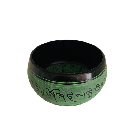 Cuenco Tibetano 15 Cm Nota: SOL - Verde