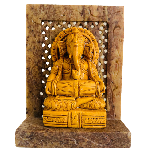 Adorno de Piedra Ganesh Dhvani