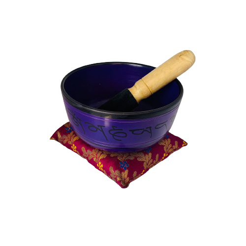 Cuenco Tibetano 14 cm - Morado