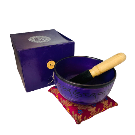 Cuenco Tibetano 14 cm - Morado