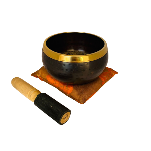 Cuenco Oscuro Tibetano 12 cm - Brahma Orange