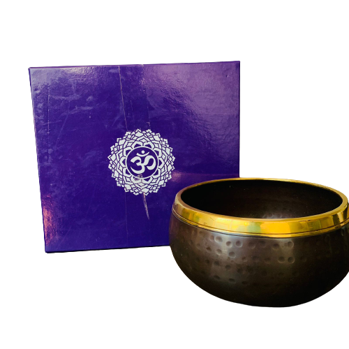 Cuenco Oscuro Tibetano 12 cm - Parama Shiva Purple