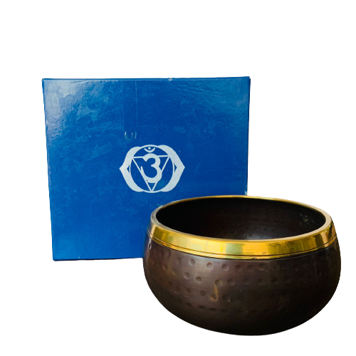 Cuenco Oscuro Tibetano 12 cm - Budda Indigo