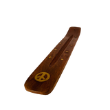 Tabla Porta Incienso Madera: Peace