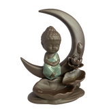 Porta Incienso Cascada Budda Moon + 10 inciensos