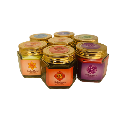 Set de Velas Aromaticas 7 Chakras