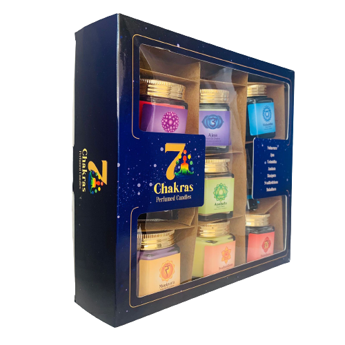 Set de Velas Aromaticas 7 Chakras