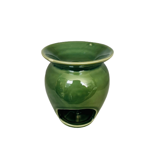 Difusor de Ceramica Flor Verde Design