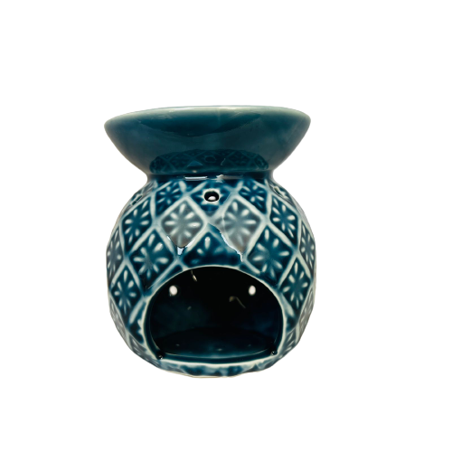 Difusor de Ceramica Azul Textura Design