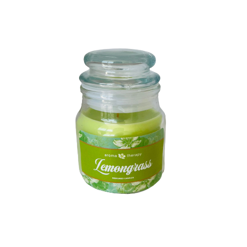 Vela Aromatica Tapa Vidrio - Lemongrass