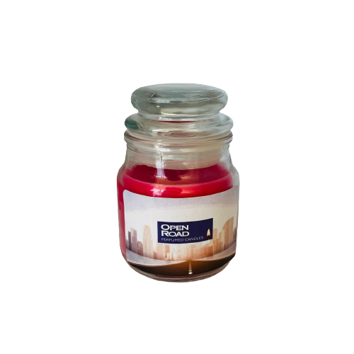 Vela Aromatica Tapa Vidrio - Abre Camino