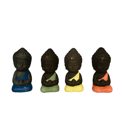 Set Cuatro Budas Colores