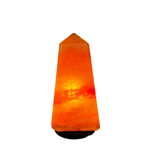 Lampara de Sal del Himalaya Obelisco
