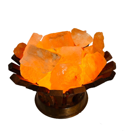 Canasta de Madera de Sal del Himalaya