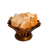 Canasta de Madera de Sal del Himalaya