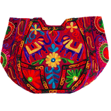Bolso Playero Doble Elefante - Burdeo
