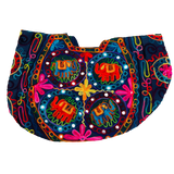 Bolso Playero Múltiples Elefantes - Azul Oscuro