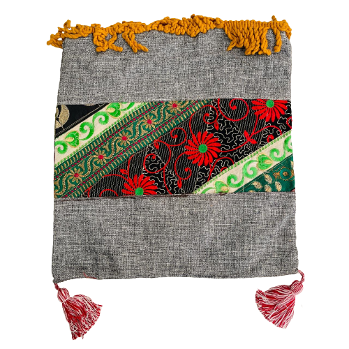 Bolso Crochet - Diseño Gris
