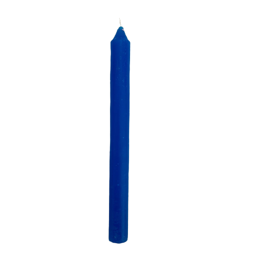 Vela Lisa Azul - Pack 10 U