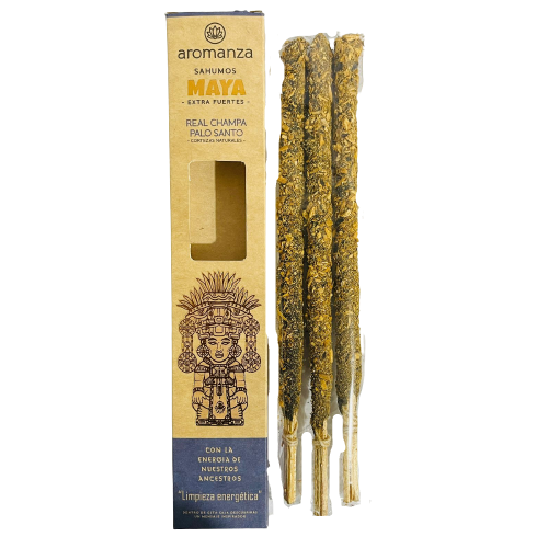 Sahumo Maya Real Champa Palo Santo - Aromanza