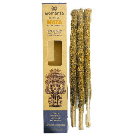 Sahumo Maya Real Champa Palo Santo - Aromanza