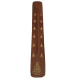 Tabla Porta Incienso Madera: Buda