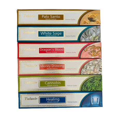 Pack Incienso Tulasi Premium
