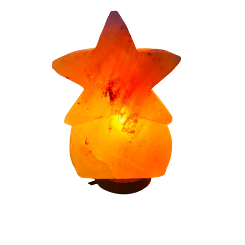 Lampara de Sal del Himalaya Estrella