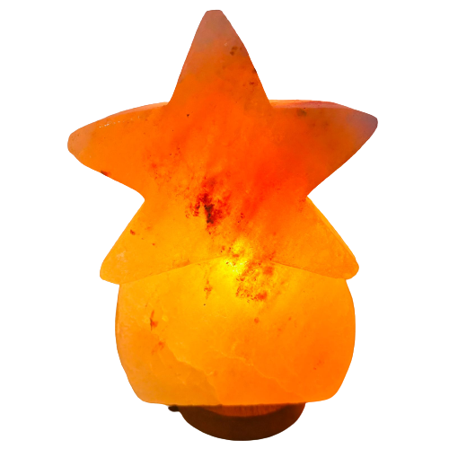 Lampara de Sal del Himalaya Estrella