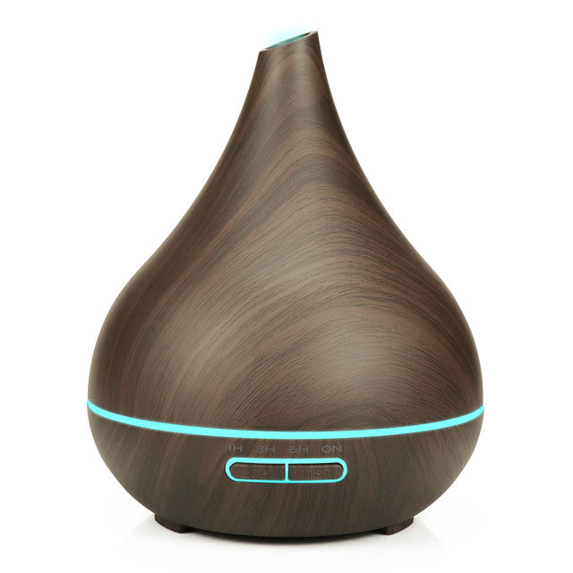 Humidificador Difusor Ultrasónico 400ML Dark Brown Brown