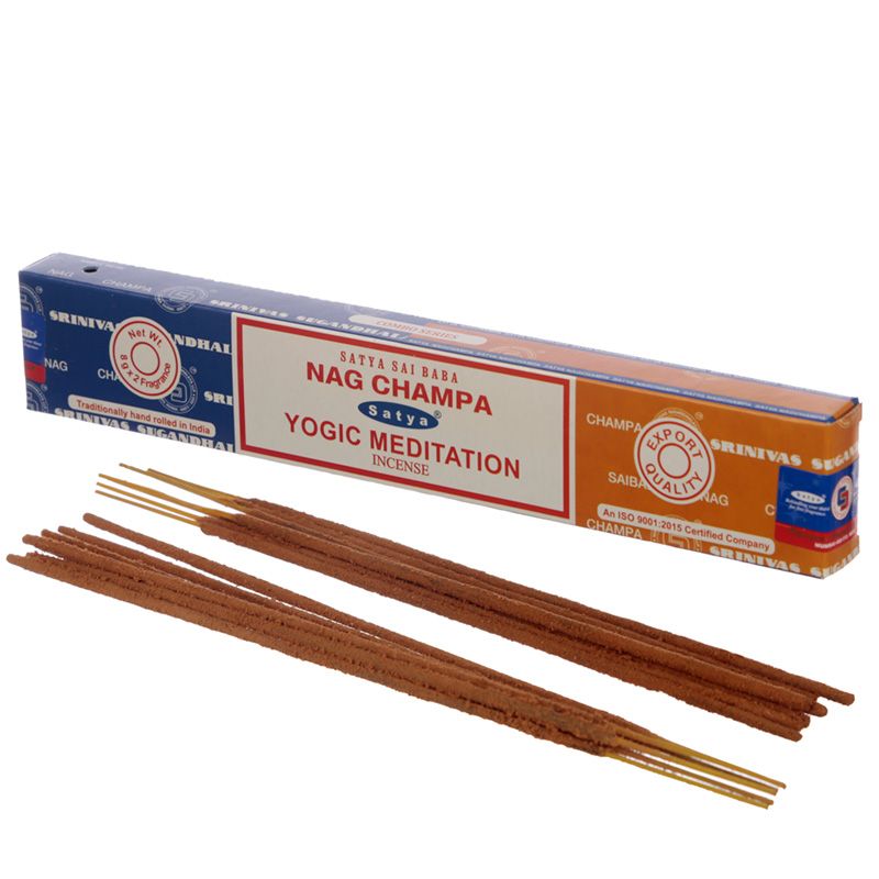 Incienso dúo Nag Champa y Yogic Meditation